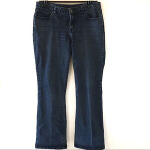 Micheal Kors Dark Wash Flare bottom Jeans